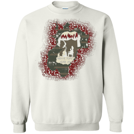 Sweatshirts White / Small Haunted House Crewneck Sweatshirt