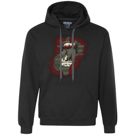 Sweatshirts Black / Small Haunted House Premium Fleece Hoodie