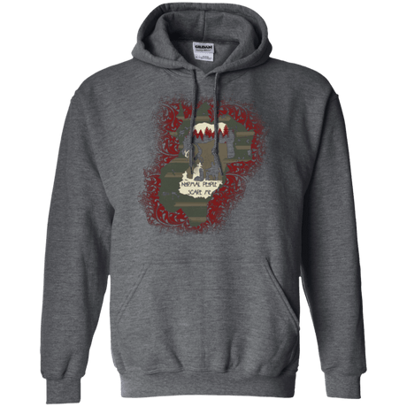 Sweatshirts Dark Heather / Small Haunted House Pullover Hoodie