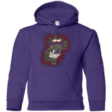 Sweatshirts Purple / YS Haunted House Youth Hoodie