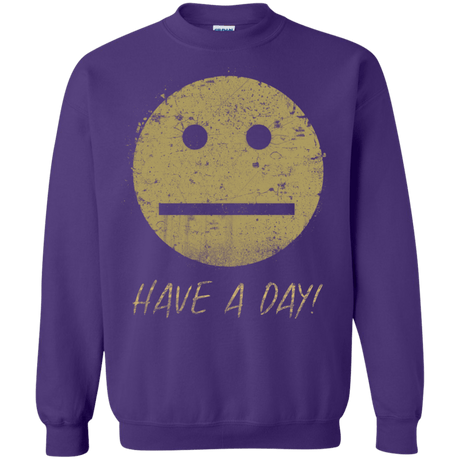 Sweatshirts Purple / Small Have A Day Crewneck Sweatshirt