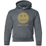 Sweatshirts Dark Heather / YS Have A Day Youth Hoodie