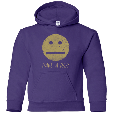 Sweatshirts Purple / YS Have A Day Youth Hoodie