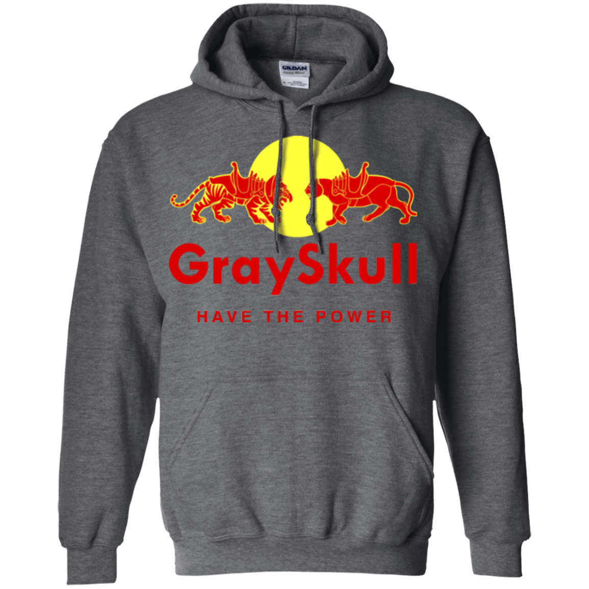 Sweatshirts Dark Heather / Small Have the power Pullover Hoodie