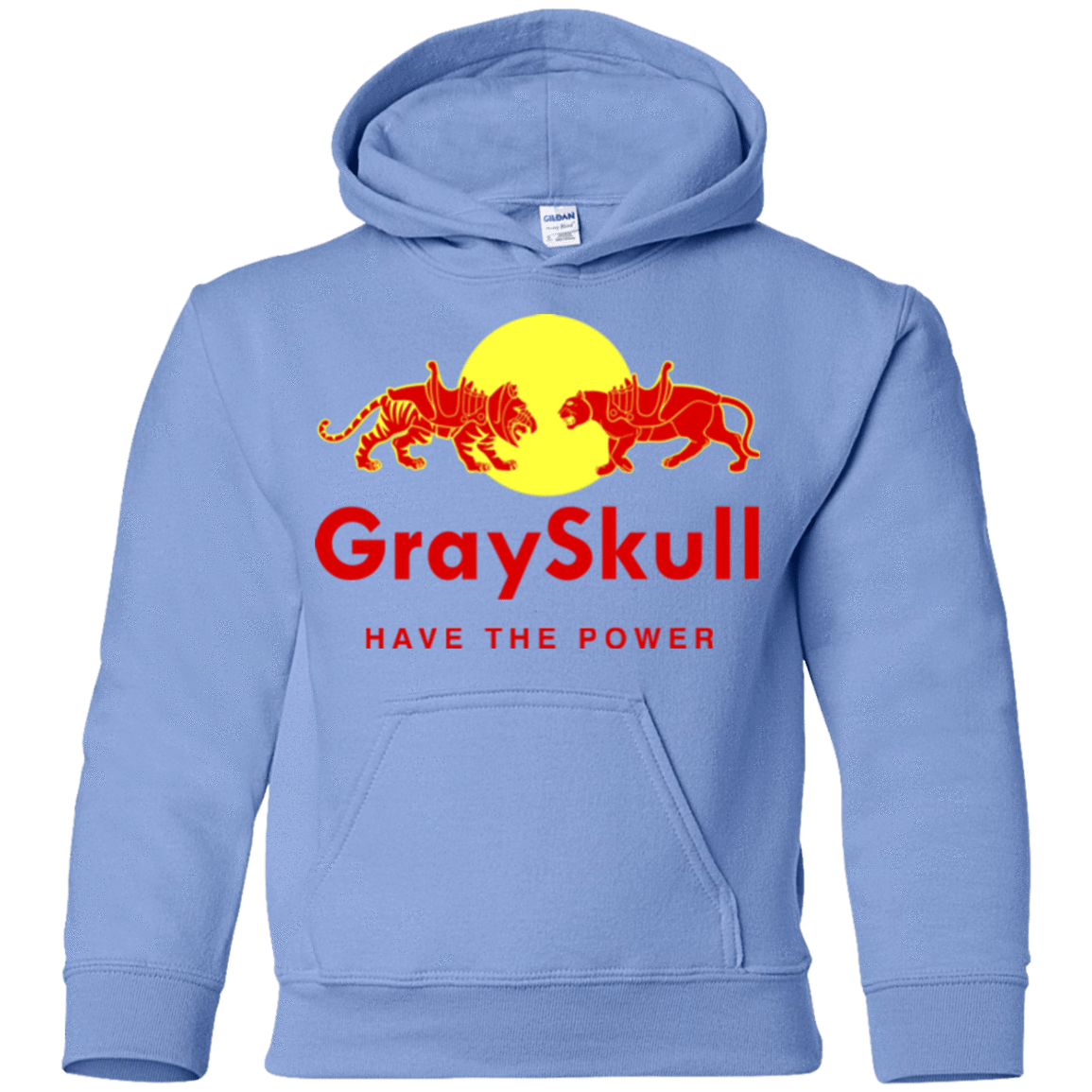 Sweatshirts Carolina Blue / YS Have the power Youth Hoodie