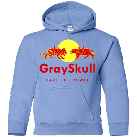 Sweatshirts Carolina Blue / YS Have the power Youth Hoodie