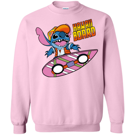 Sweatshirts Light Pink / Small Hawaii Board Crewneck Sweatshirt