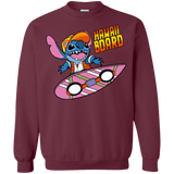 Sweatshirts Maroon / Small Hawaii Board Crewneck Sweatshirt