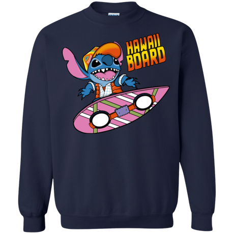 Sweatshirts Navy / Small Hawaii Board Crewneck Sweatshirt