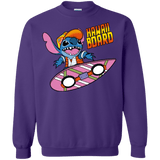 Sweatshirts Purple / Small Hawaii Board Crewneck Sweatshirt