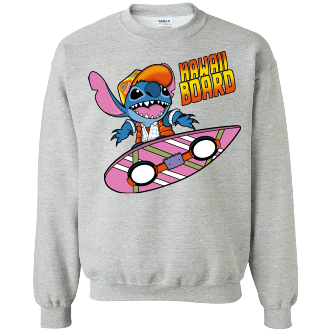 Sweatshirts Sport Grey / Small Hawaii Board Crewneck Sweatshirt