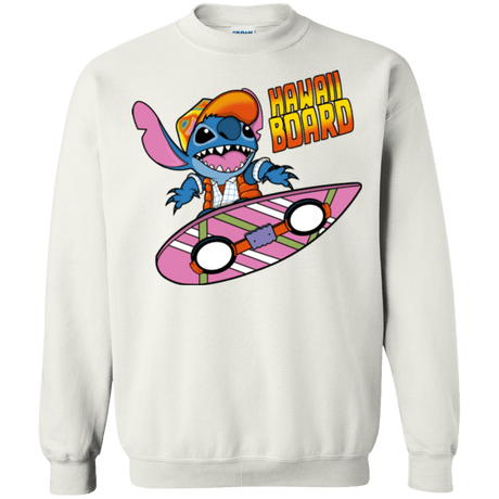 Sweatshirts White / Small Hawaii Board Crewneck Sweatshirt