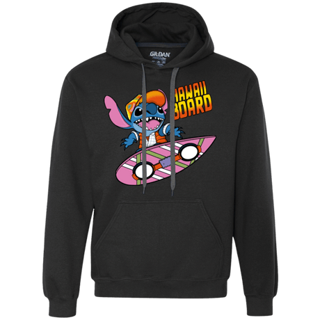 Sweatshirts Black / Small Hawaii Board Premium Fleece Hoodie