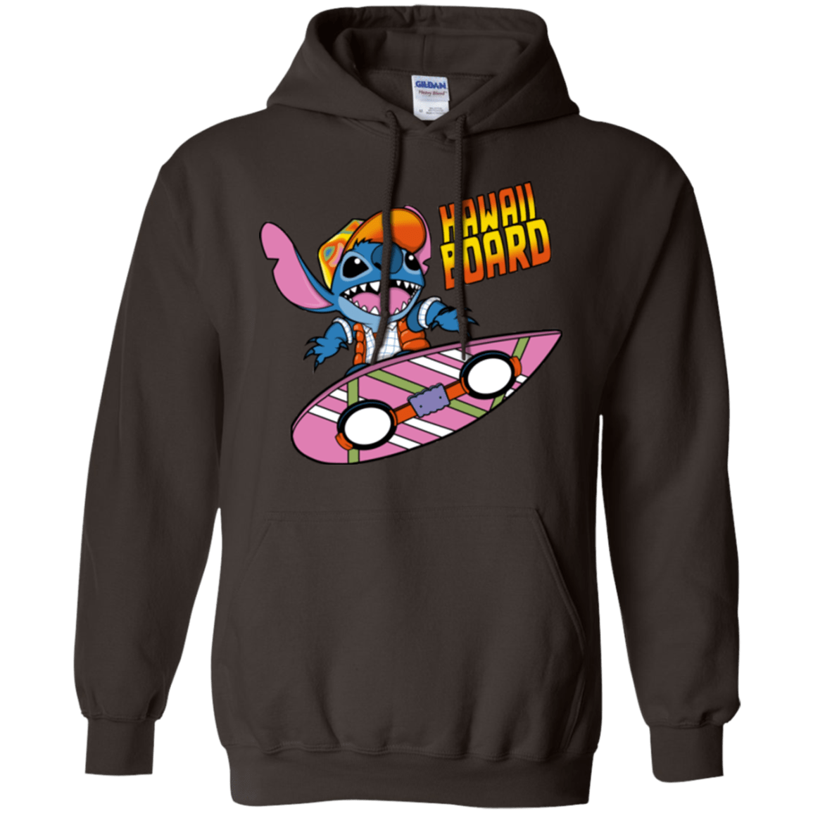 Sweatshirts Dark Chocolate / Small Hawaii Board Pullover Hoodie