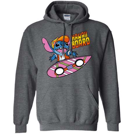 Sweatshirts Dark Heather / Small Hawaii Board Pullover Hoodie