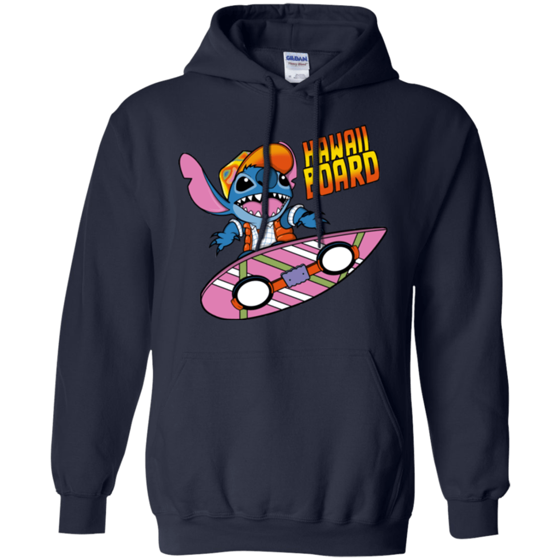Sweatshirts Navy / Small Hawaii Board Pullover Hoodie