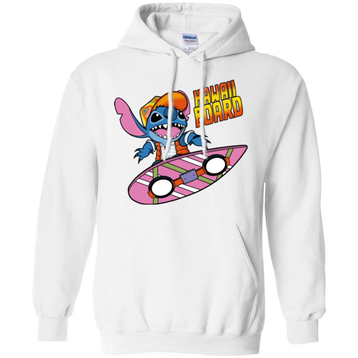 Sweatshirts White / Small Hawaii Board Pullover Hoodie