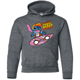 Sweatshirts Dark Heather / YS Hawaii Board Youth Hoodie