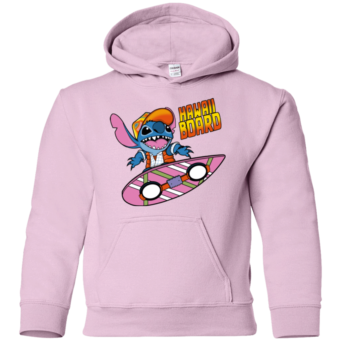 Sweatshirts Light Pink / YS Hawaii Board Youth Hoodie