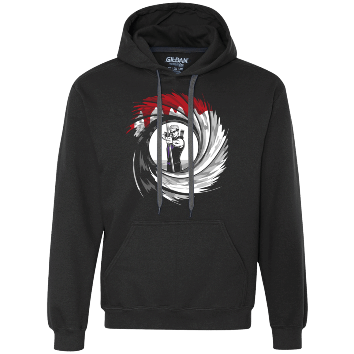 Sweatshirts Black / Small Hawk Shot Premium Fleece Hoodie
