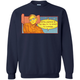 Sweatshirts Navy / S HAWKING intelligance Crewneck Sweatshirt