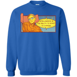 Sweatshirts Royal / S HAWKING intelligance Crewneck Sweatshirt