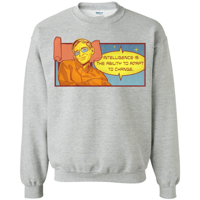 Sweatshirts Sport Grey / S HAWKING intelligance Crewneck Sweatshirt