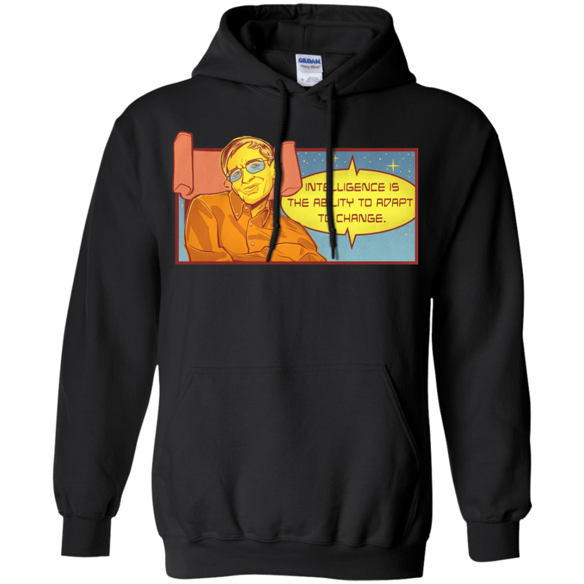 Sweatshirts Black / S HAWKING intelligance Hoodie