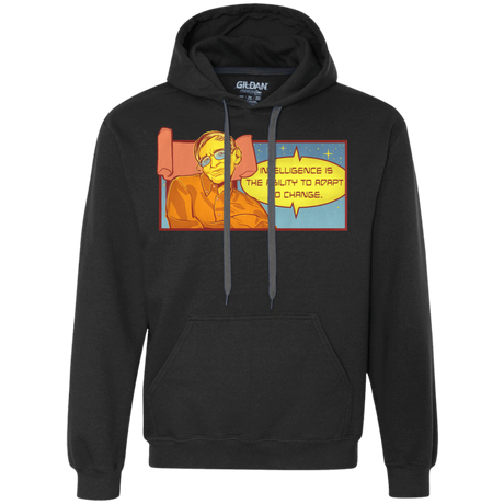 Sweatshirts Black / S HAWKING intelligance Premium Fleece Hoodie