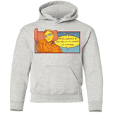 Sweatshirts Ash / YS HAWKING intelligance Youth Hoodie