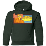 Sweatshirts Forest Green / YS HAWKING intelligance Youth Hoodie