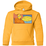 Sweatshirts Gold / YS HAWKING intelligance Youth Hoodie