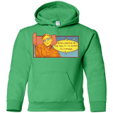 Sweatshirts Irish Green / YS HAWKING intelligance Youth Hoodie