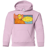 Sweatshirts Light Pink / YS HAWKING intelligance Youth Hoodie