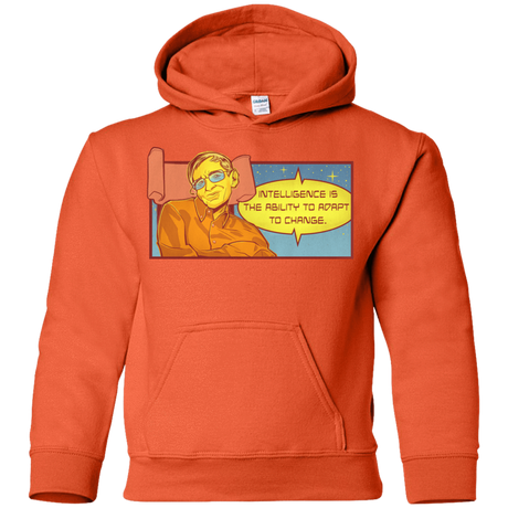 Sweatshirts Orange / YS HAWKING intelligance Youth Hoodie