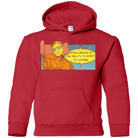 Sweatshirts Red / YS HAWKING intelligance Youth Hoodie