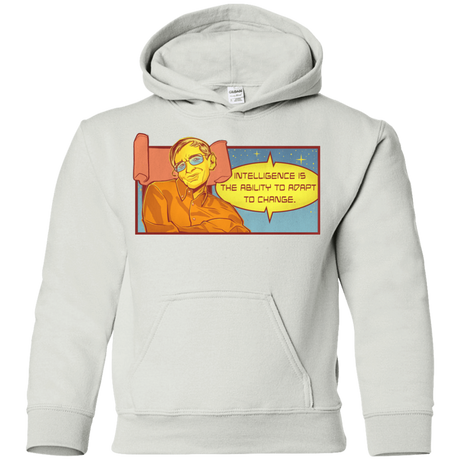 Sweatshirts White / YS HAWKING intelligance Youth Hoodie