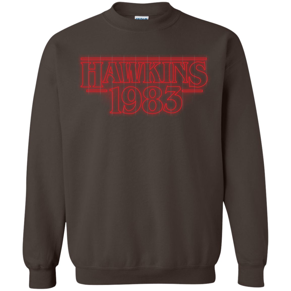 Sweatshirts Dark Chocolate / Small Hawkins 83 Crewneck Sweatshirt