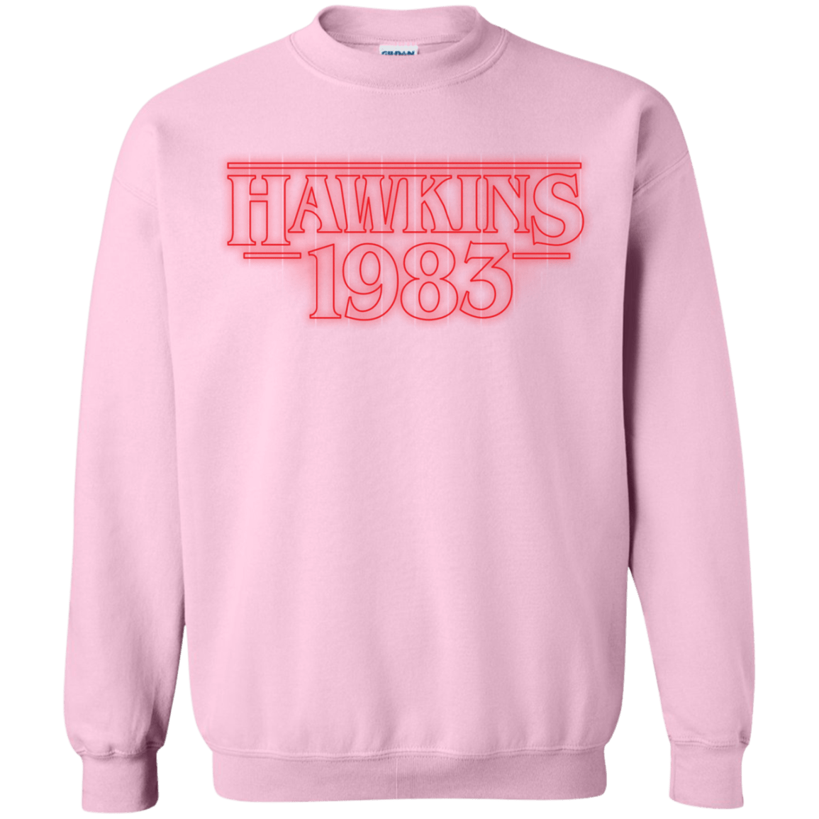 Sweatshirts Light Pink / Small Hawkins 83 Crewneck Sweatshirt