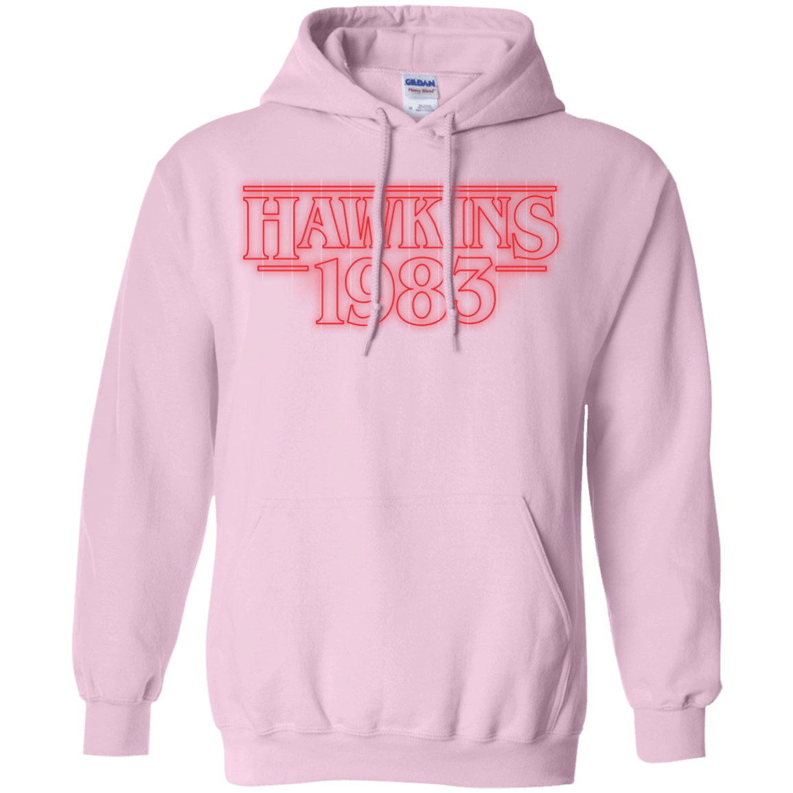Sweatshirts Light Pink / Small Hawkins 83 Pullover Hoodie