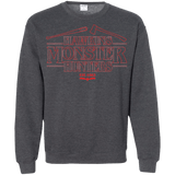 Sweatshirts Dark Heather / Small Hawkins Monster Hunters Crewneck Sweatshirt