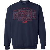 Sweatshirts Navy / Small Hawkins Monster Hunters Crewneck Sweatshirt