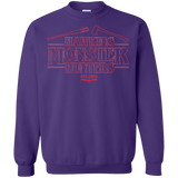 Sweatshirts Purple / Small Hawkins Monster Hunters Crewneck Sweatshirt