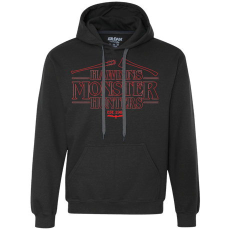 Sweatshirts Black / Small Hawkins Monster Hunters Premium Fleece Hoodie