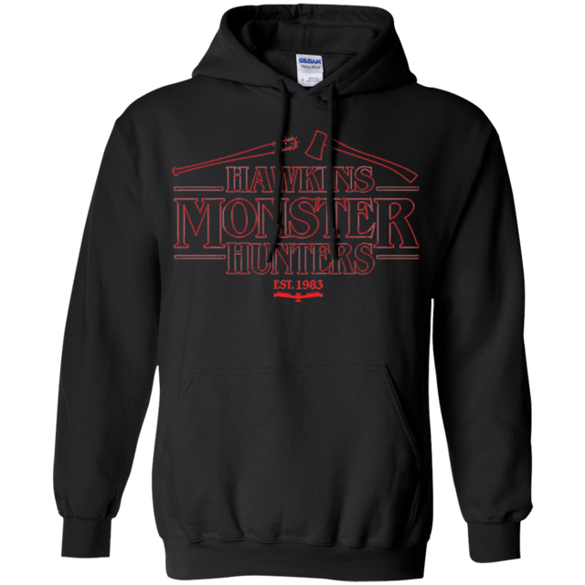 Sweatshirts Black / Small Hawkins Monster Hunters Pullover Hoodie