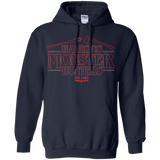 Sweatshirts Navy / Small Hawkins Monster Hunters Pullover Hoodie