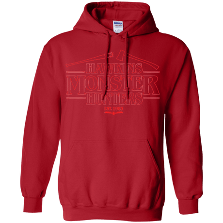 Sweatshirts Red / Small Hawkins Monster Hunters Pullover Hoodie