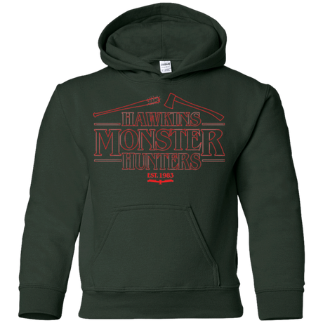 Sweatshirts Forest Green / YS Hawkins Monster Hunters Youth Hoodie