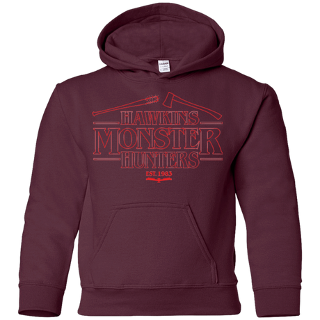 Sweatshirts Maroon / YS Hawkins Monster Hunters Youth Hoodie
