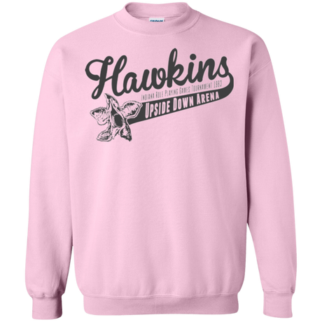 Sweatshirts Light Pink / Small Hawkins Role Playing Tournament Crewneck Sweatshirt